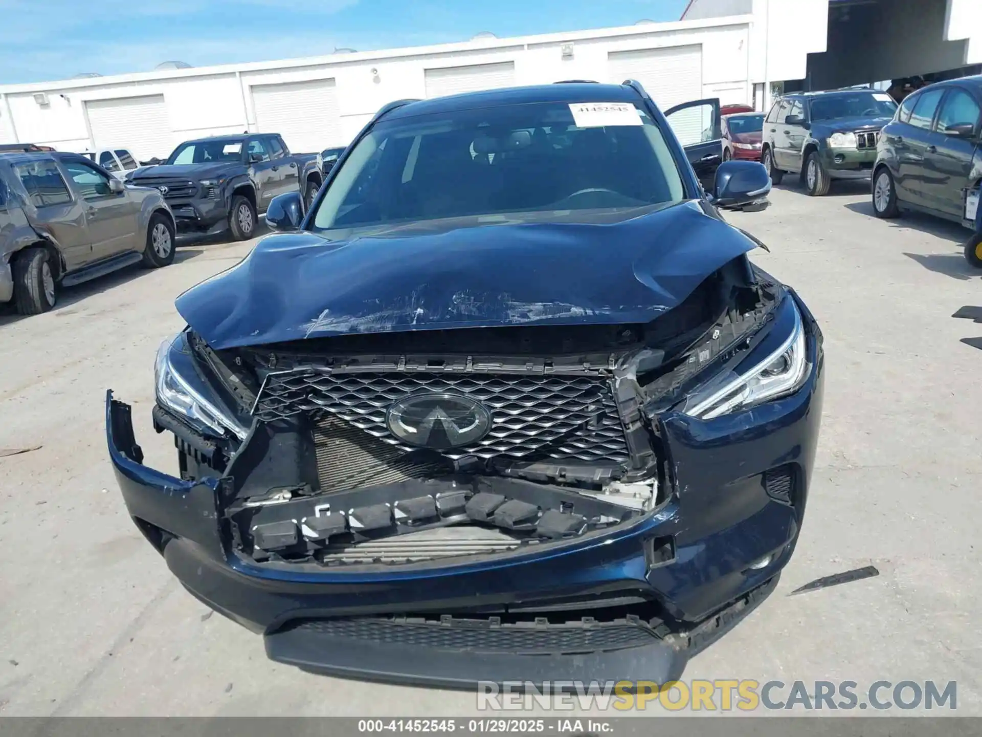 11 Photograph of a damaged car 3PCAJ5M1XKF131104 INFINITI QX50 2019