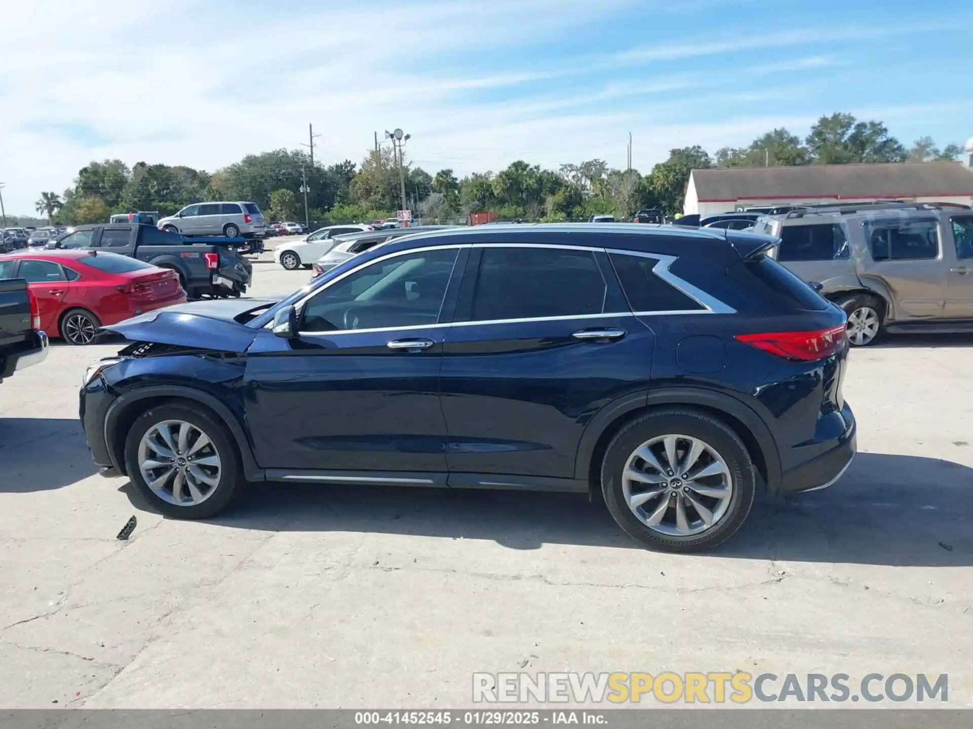 13 Photograph of a damaged car 3PCAJ5M1XKF131104 INFINITI QX50 2019