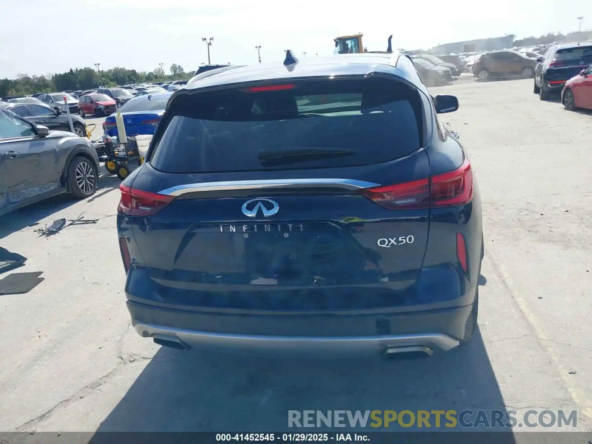 15 Photograph of a damaged car 3PCAJ5M1XKF131104 INFINITI QX50 2019