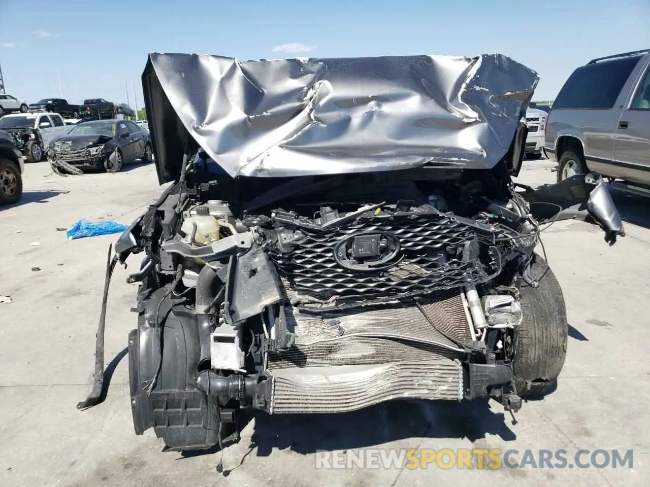 5 Photograph of a damaged car 3PCAJ5M1XKF137050 INFINITI QX50 2019