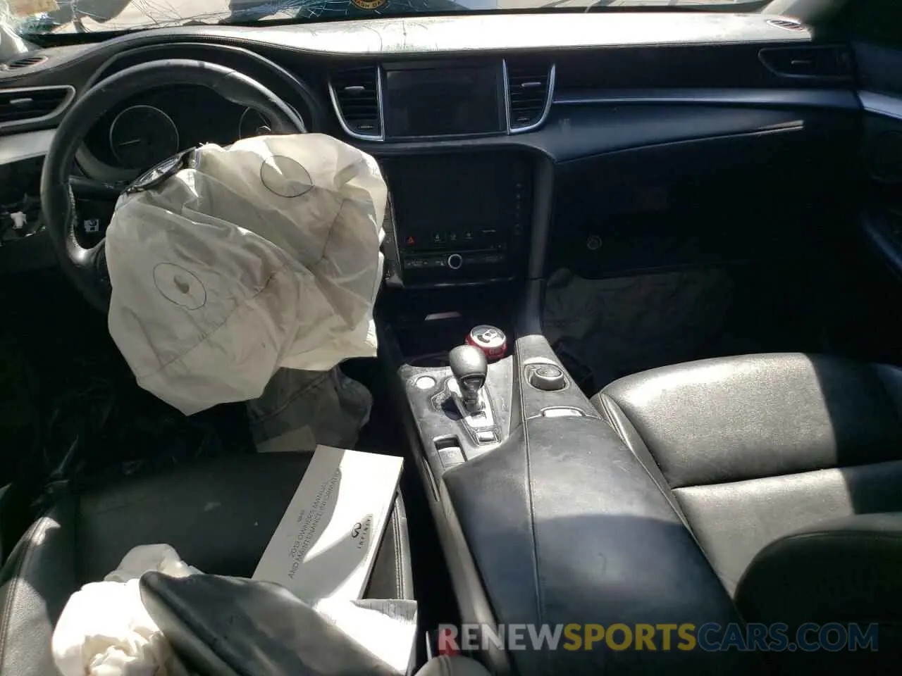 8 Photograph of a damaged car 3PCAJ5M1XKF137050 INFINITI QX50 2019