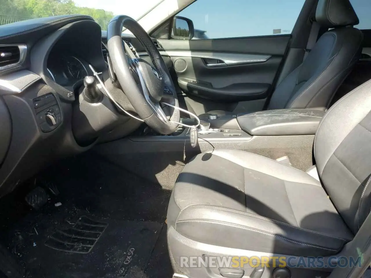 7 Photograph of a damaged car 3PCAJ5M1XKF137405 INFINITI QX50 2019