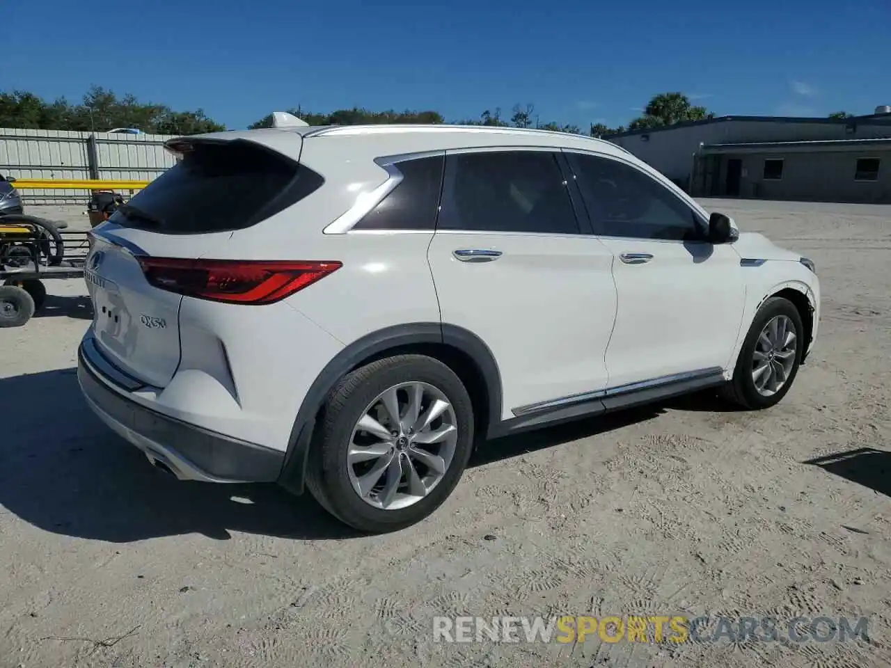 3 Photograph of a damaged car 3PCAJ5M1XKF146248 INFINITI QX50 2019