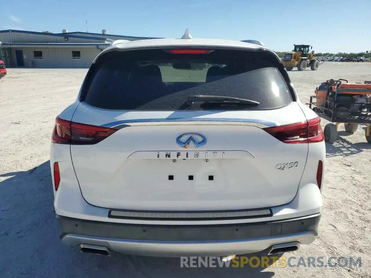 6 Photograph of a damaged car 3PCAJ5M1XKF146248 INFINITI QX50 2019