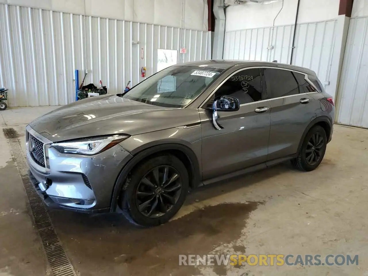 1 Photograph of a damaged car 3PCAJ5M30KF104818 INFINITI QX50 2019