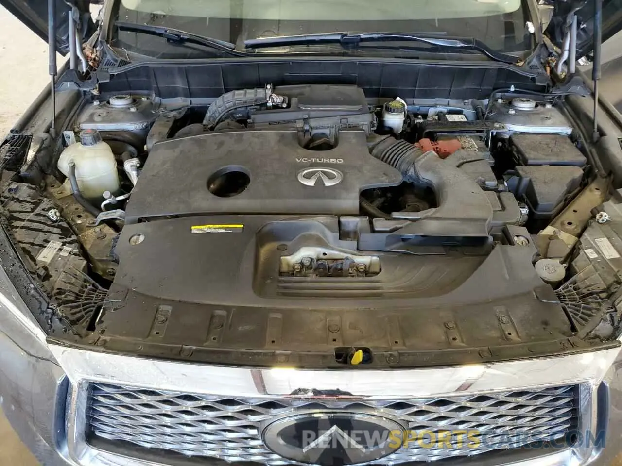 12 Photograph of a damaged car 3PCAJ5M30KF104818 INFINITI QX50 2019