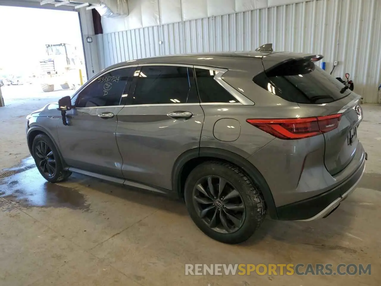 2 Photograph of a damaged car 3PCAJ5M30KF104818 INFINITI QX50 2019