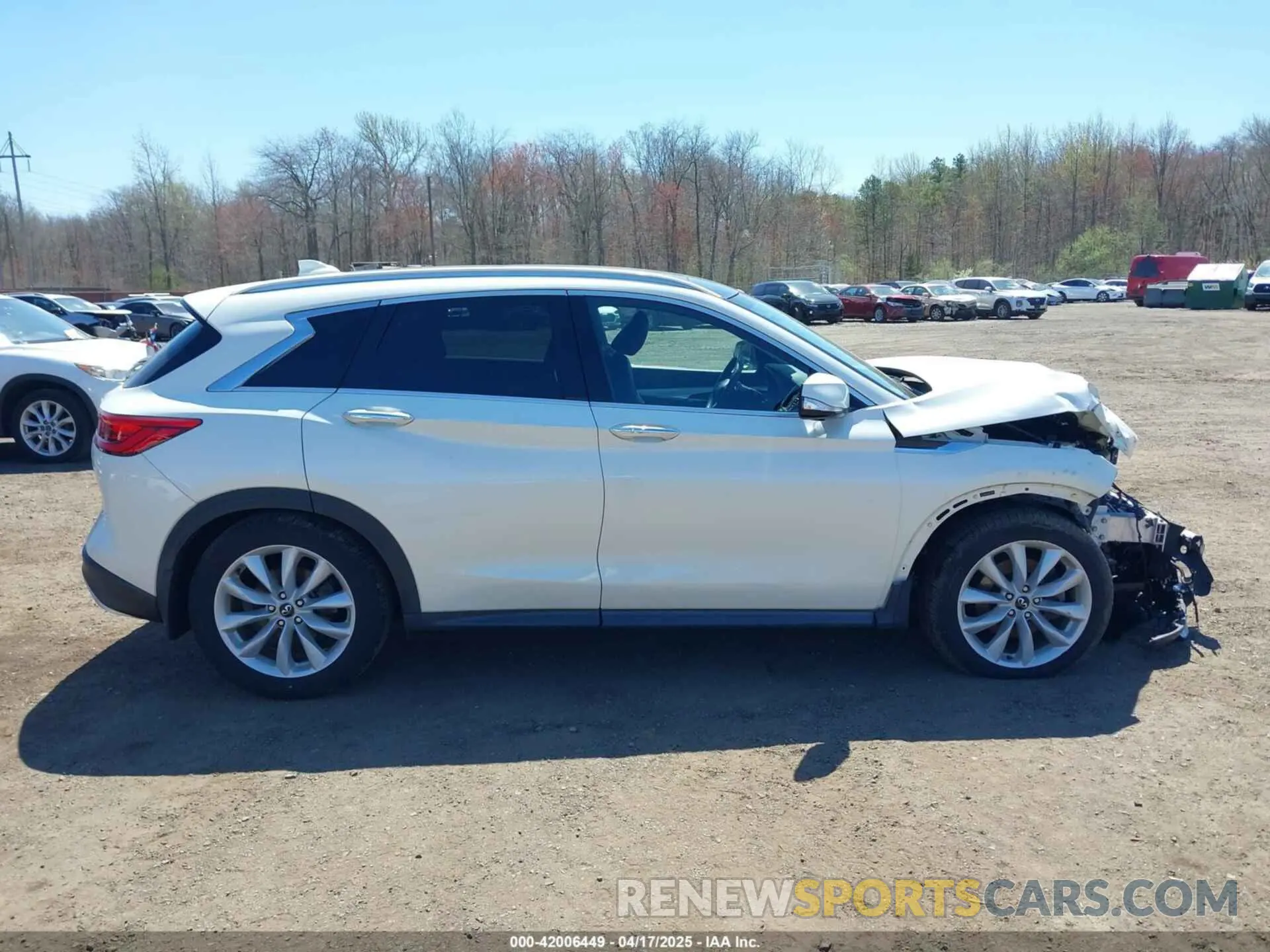 13 Photograph of a damaged car 3PCAJ5M30KF113891 INFINITI QX50 2019