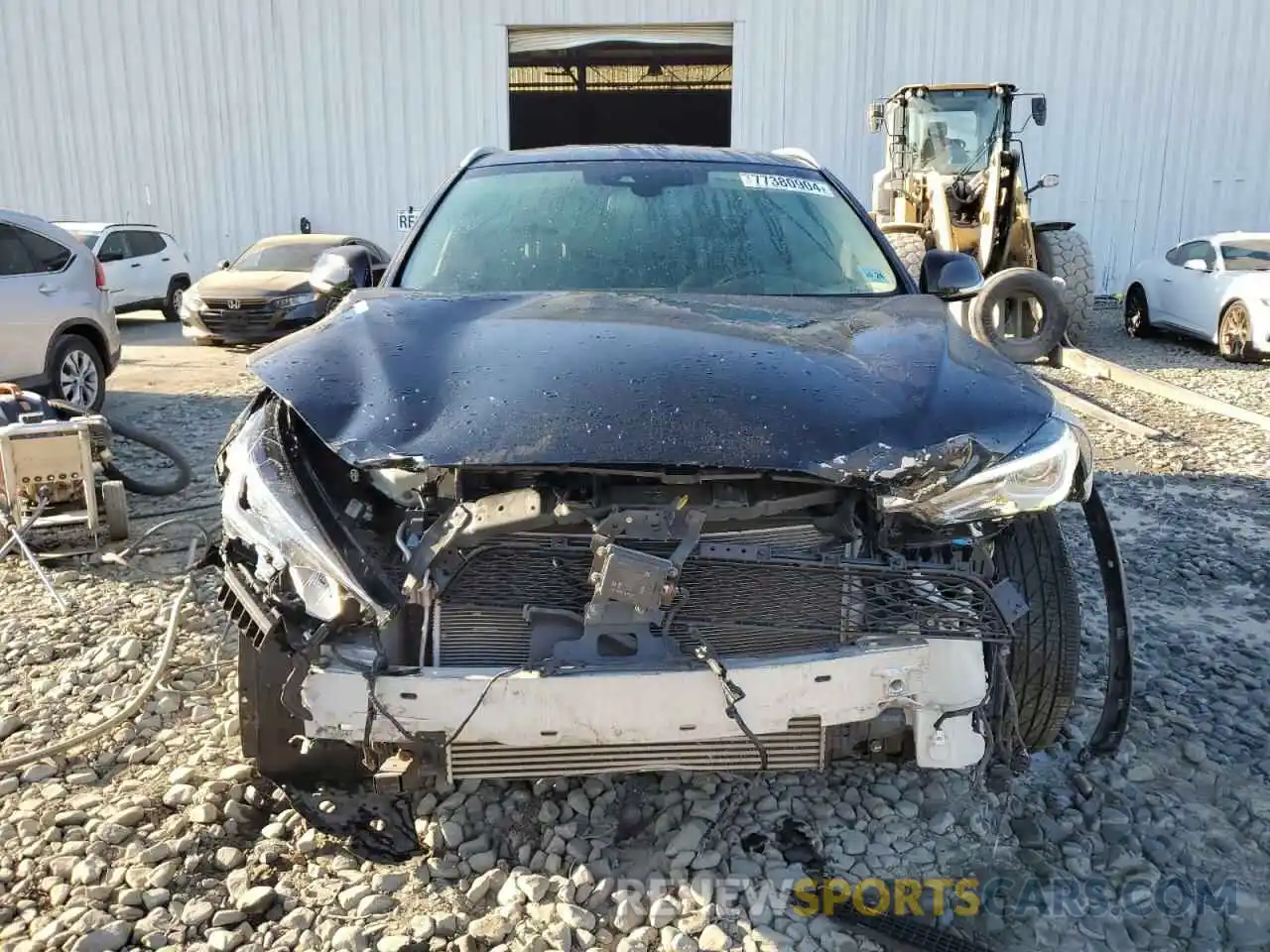 5 Photograph of a damaged car 3PCAJ5M30KF119075 INFINITI QX50 2019