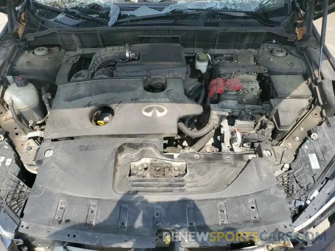 12 Photograph of a damaged car 3PCAJ5M30KF127029 INFINITI QX50 2019