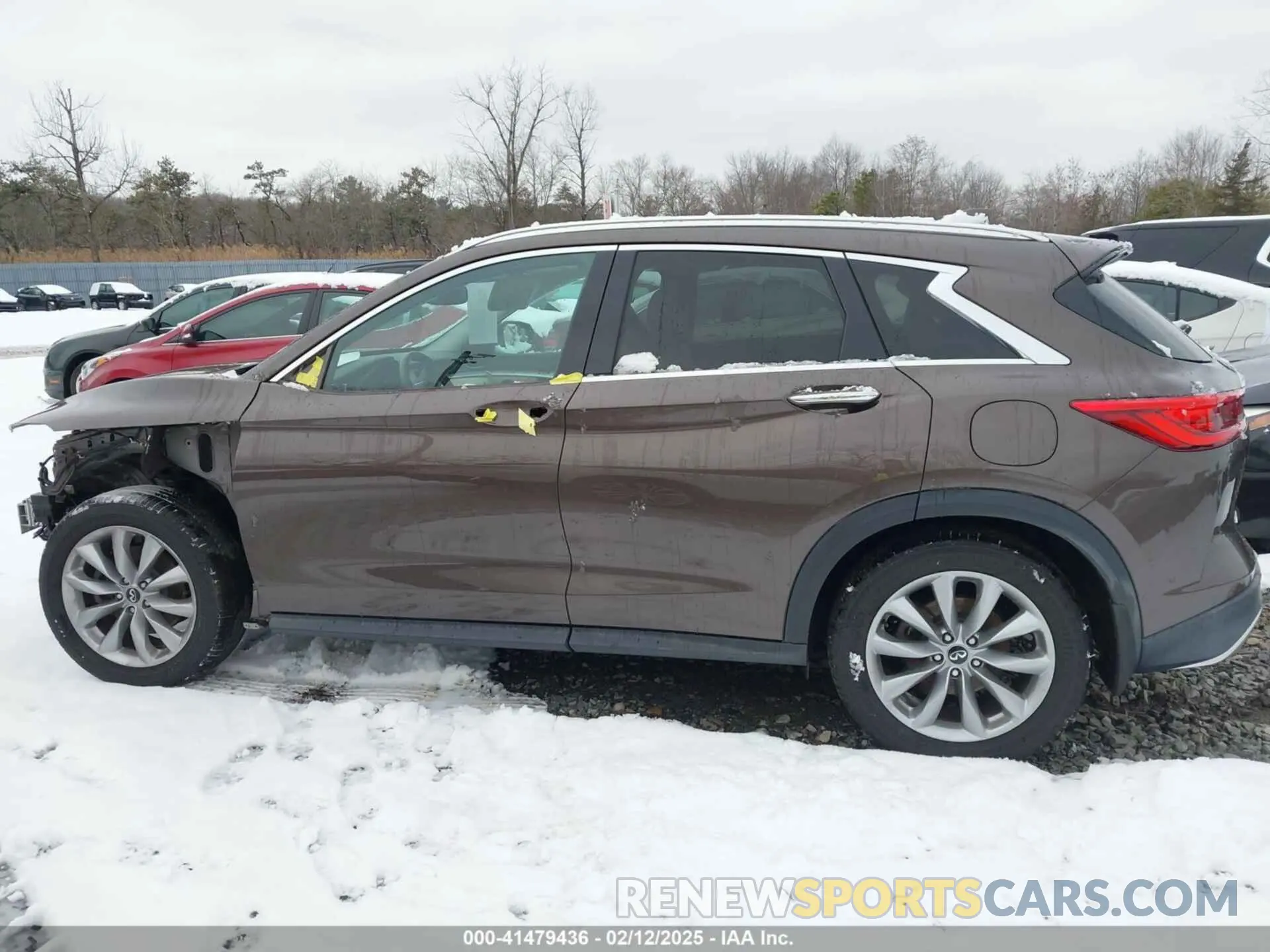 14 Photograph of a damaged car 3PCAJ5M30KF129797 INFINITI QX50 2019