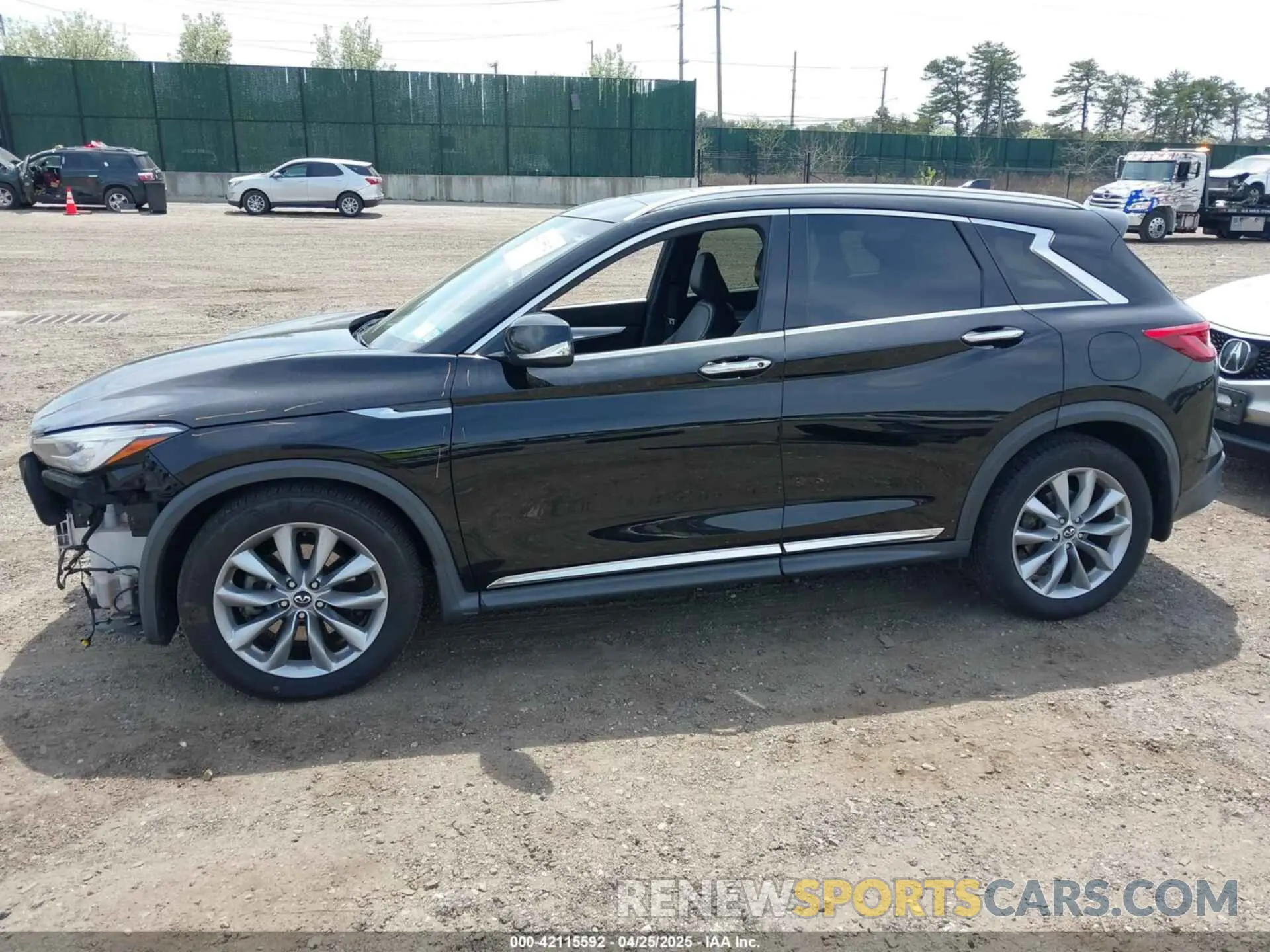 14 Photograph of a damaged car 3PCAJ5M30KF143733 INFINITI QX50 2019