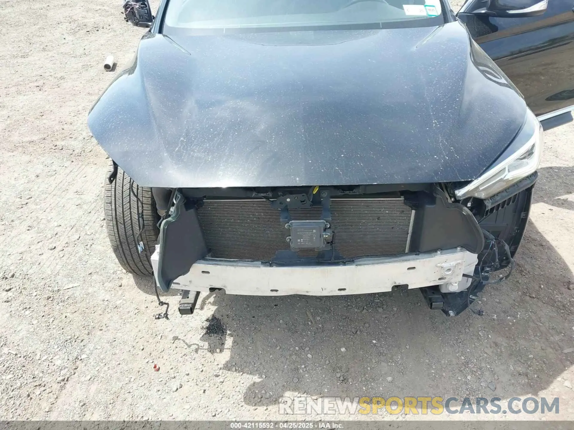 6 Photograph of a damaged car 3PCAJ5M30KF143733 INFINITI QX50 2019