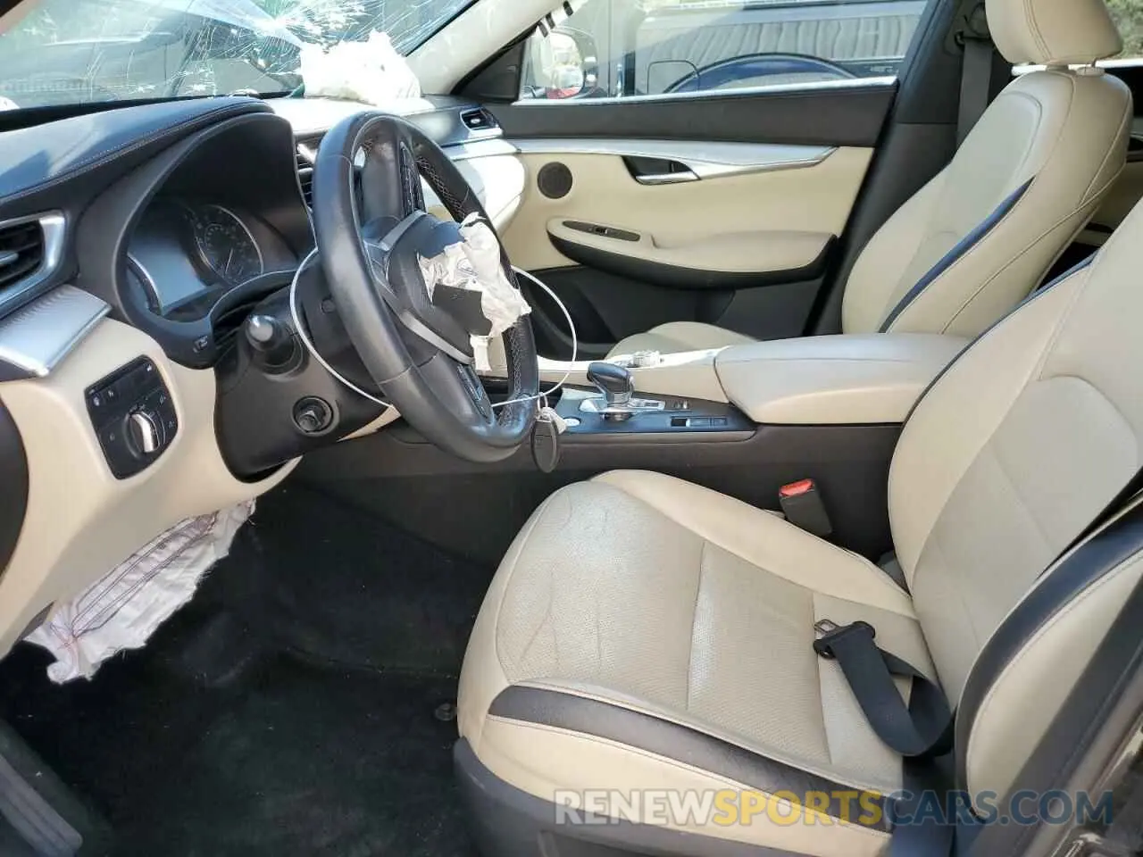 7 Photograph of a damaged car 3PCAJ5M31KF112409 INFINITI QX50 2019