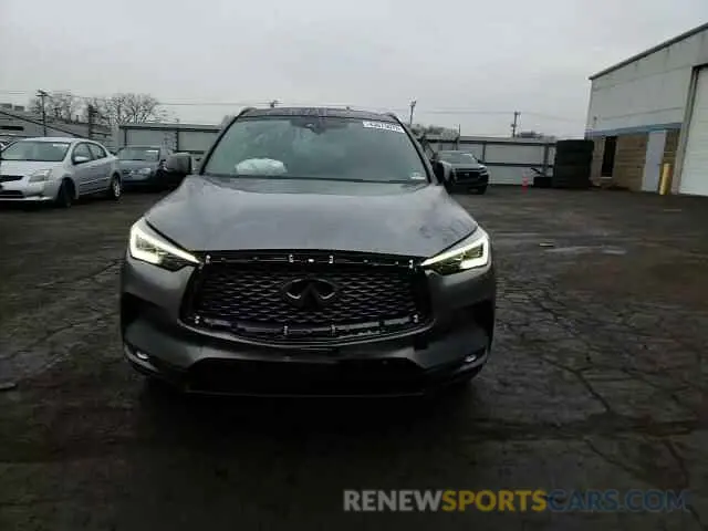 14 Photograph of a damaged car 3PCAJ5M31KF116055 INFINITI QX50 2019