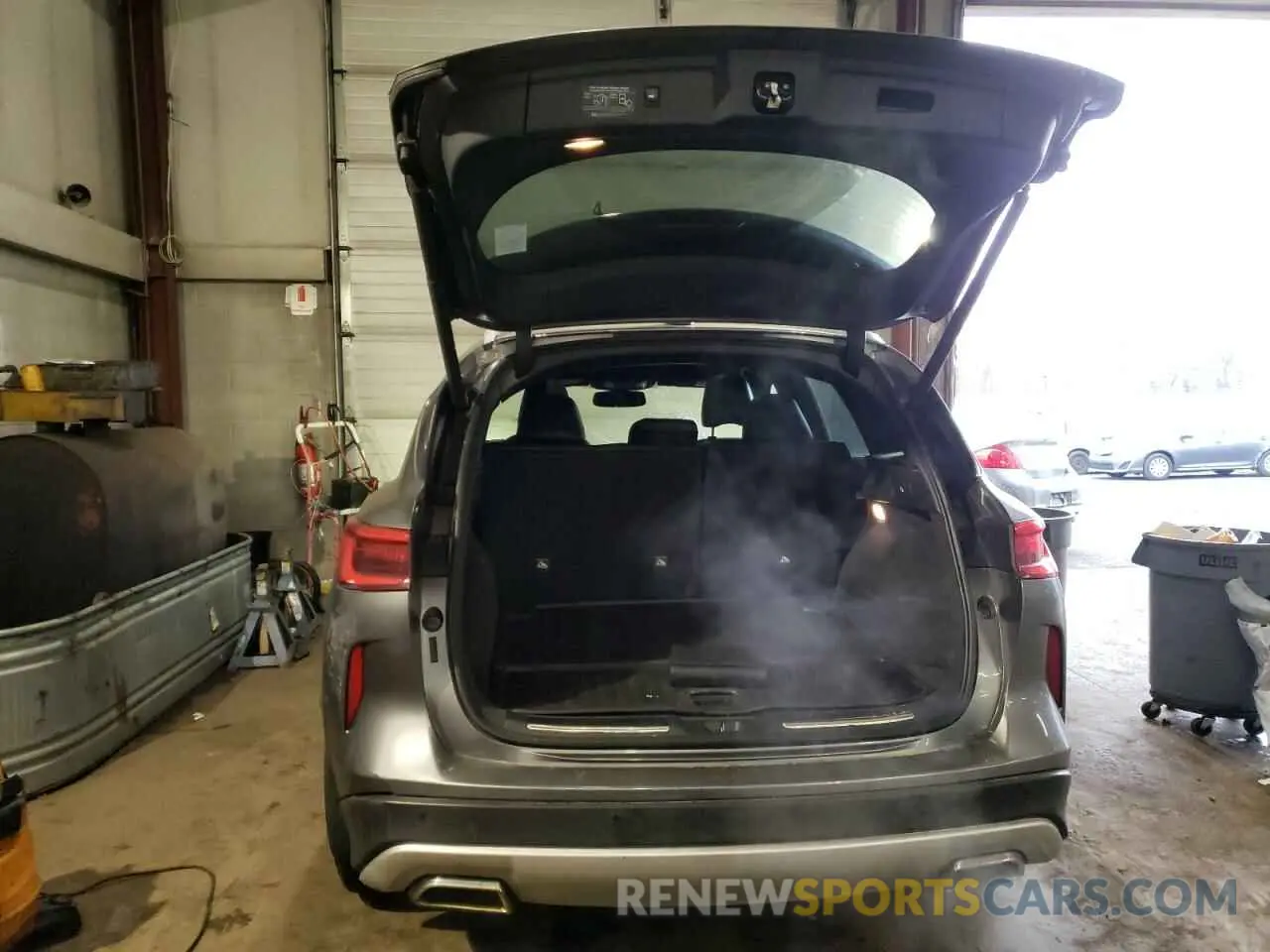6 Photograph of a damaged car 3PCAJ5M31KF116055 INFINITI QX50 2019