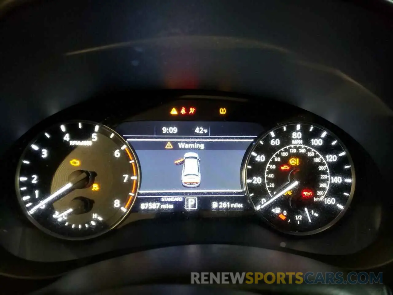 9 Photograph of a damaged car 3PCAJ5M31KF116055 INFINITI QX50 2019