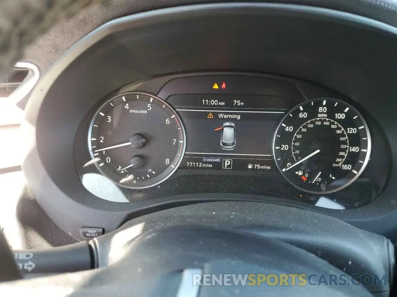 9 Photograph of a damaged car 3PCAJ5M31KF133096 INFINITI QX50 2019