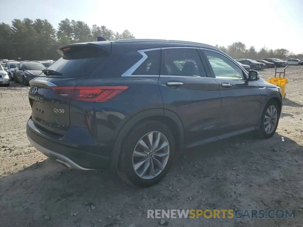 3 Photograph of a damaged car 3PCAJ5M31KF145622 INFINITI QX50 2019