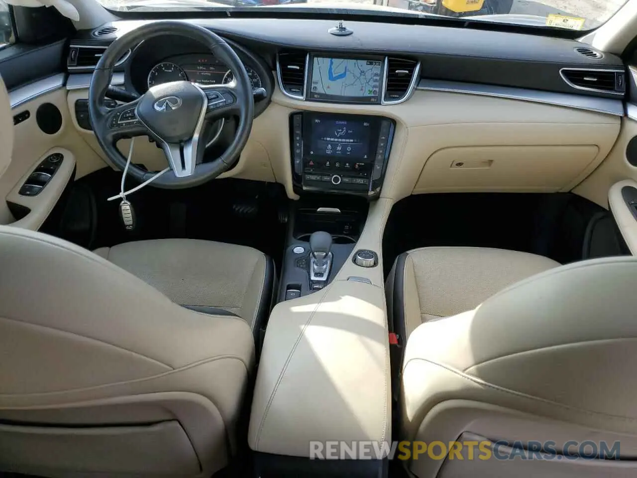 8 Photograph of a damaged car 3PCAJ5M31KF145622 INFINITI QX50 2019