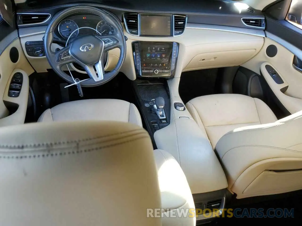 8 Photograph of a damaged car 3PCAJ5M31KF147578 INFINITI QX50 2019