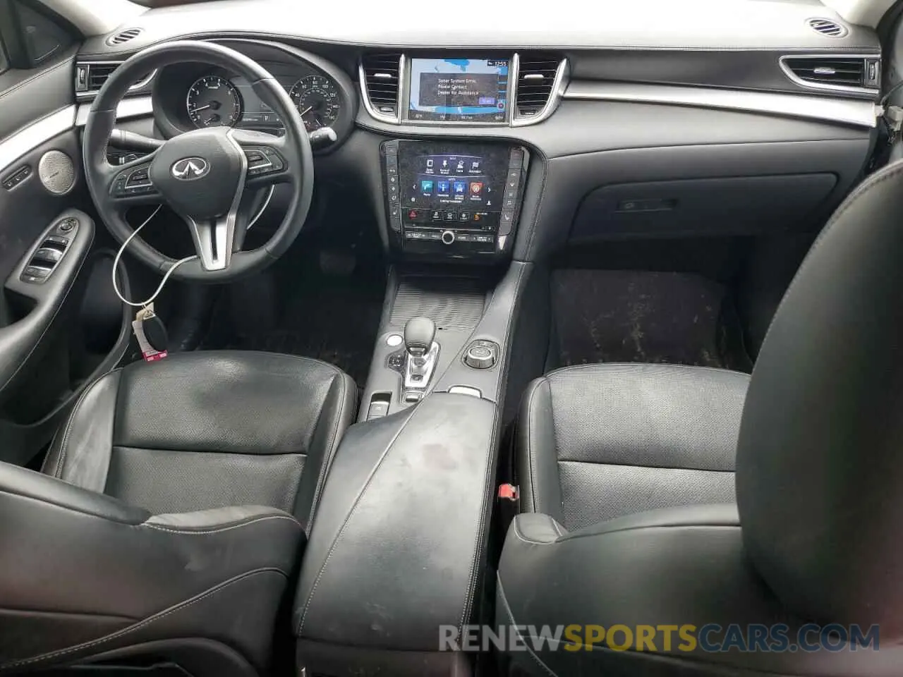 8 Photograph of a damaged car 3PCAJ5M32KF100933 INFINITI QX50 2019