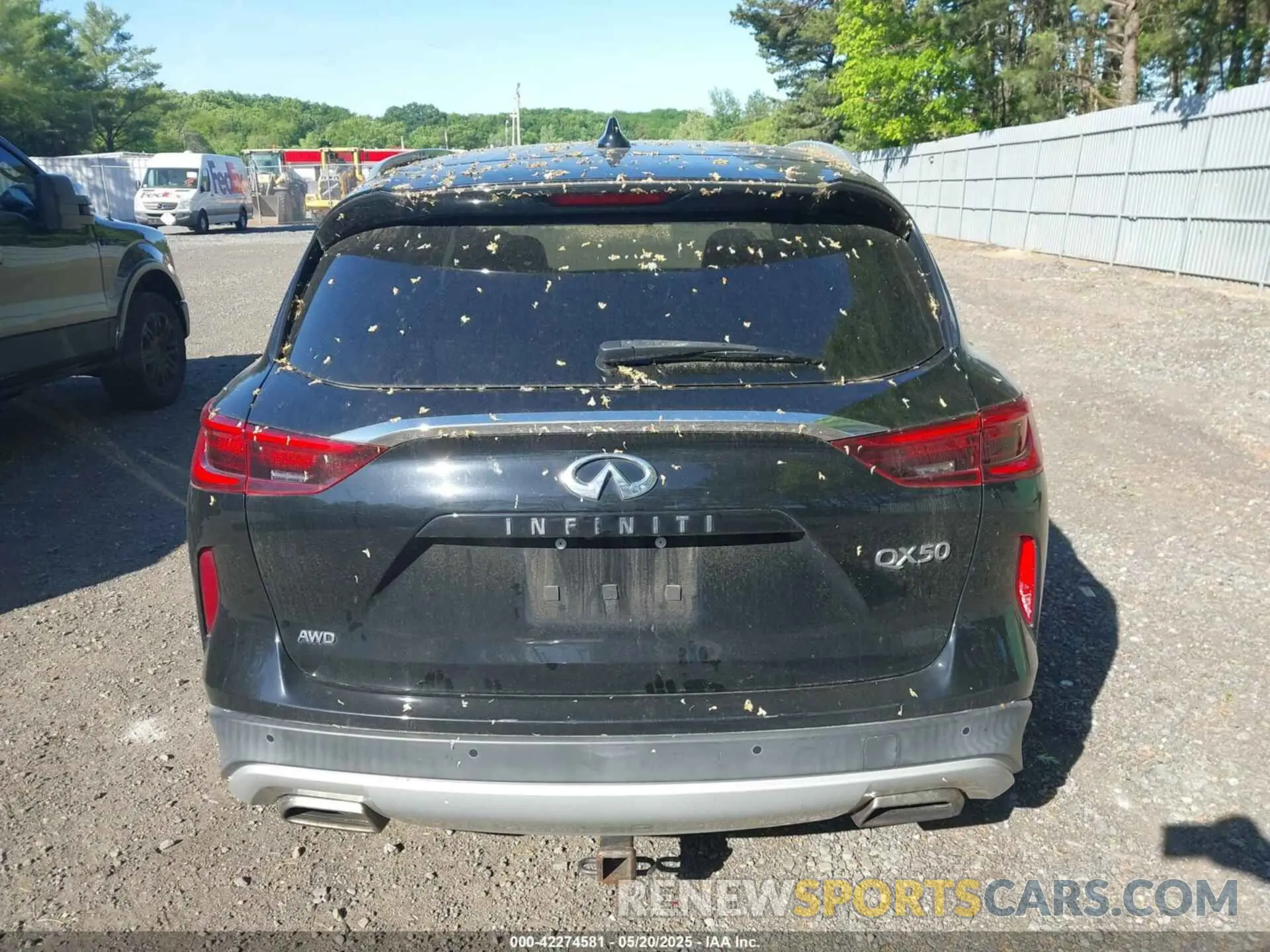 16 Photograph of a damaged car 3PCAJ5M32KF123757 INFINITI QX50 2019