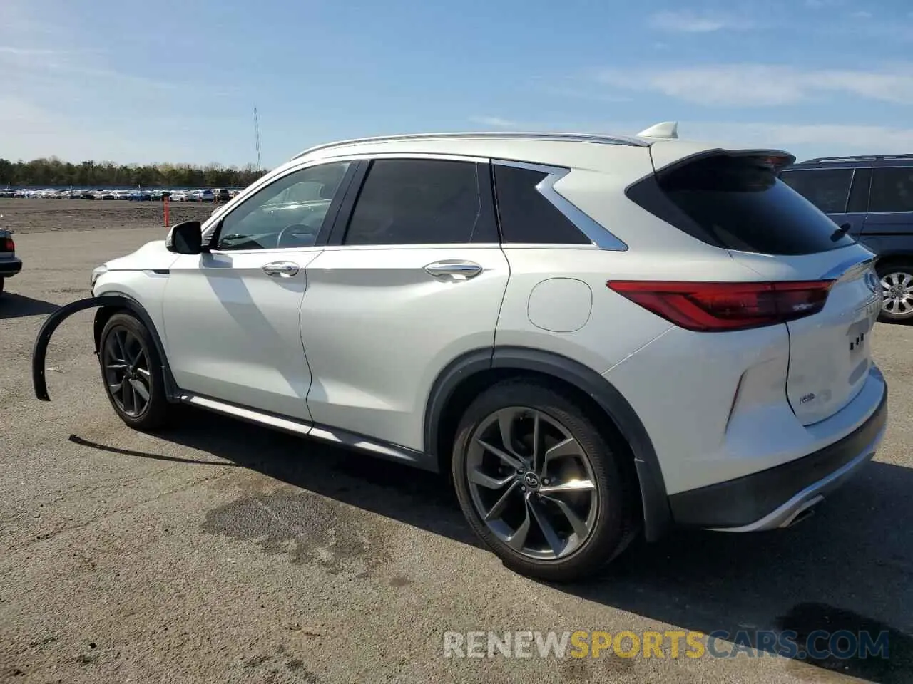 2 Photograph of a damaged car 3PCAJ5M32KF126917 INFINITI QX50 2019