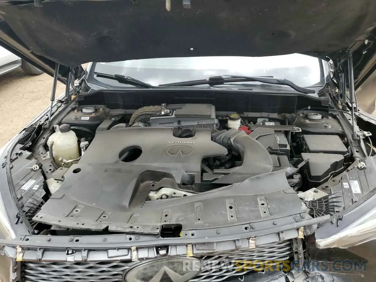 12 Photograph of a damaged car 3PCAJ5M33KF107793 INFINITI QX50 2019