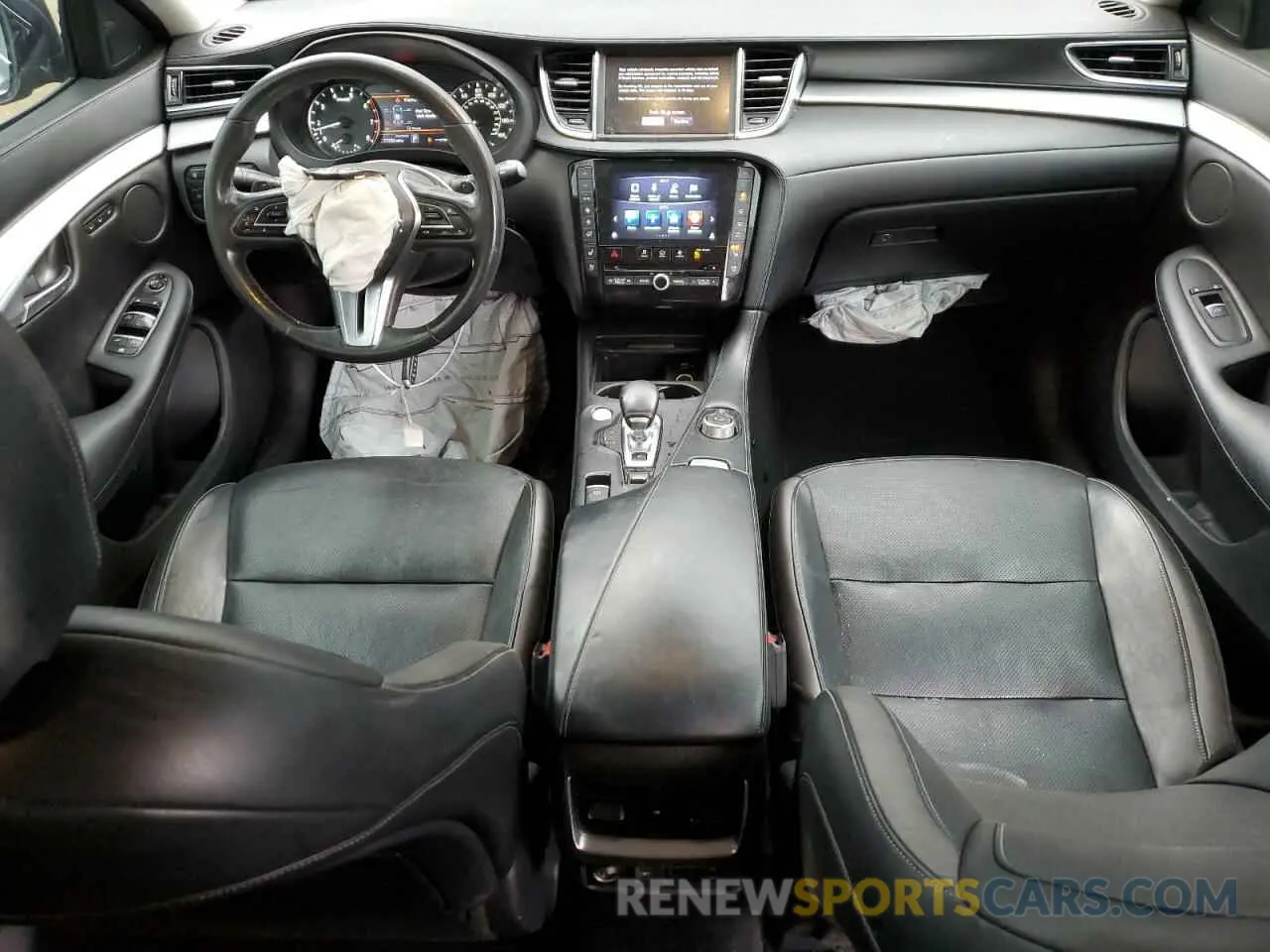 8 Photograph of a damaged car 3PCAJ5M33KF107793 INFINITI QX50 2019