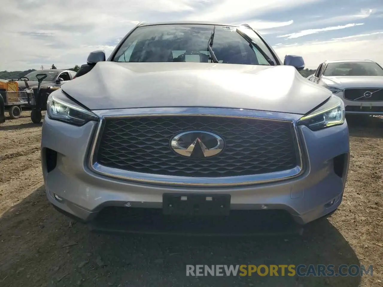 5 Photograph of a damaged car 3PCAJ5M33KF124142 INFINITI QX50 2019