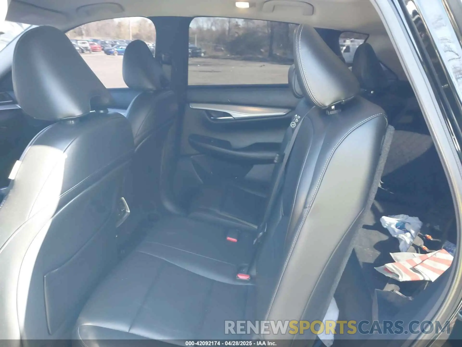 8 Photograph of a damaged car 3PCAJ5M33KF148215 INFINITI QX50 2019