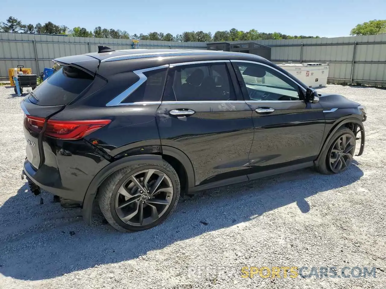 3 Photograph of a damaged car 3PCAJ5M34KF103929 INFINITI QX50 2019