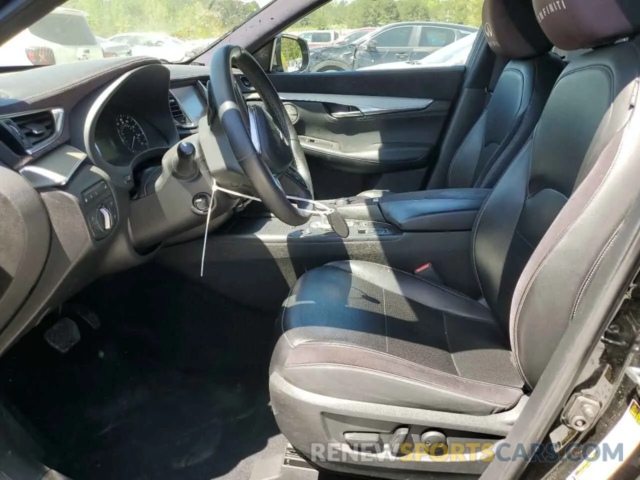 7 Photograph of a damaged car 3PCAJ5M34KF103929 INFINITI QX50 2019