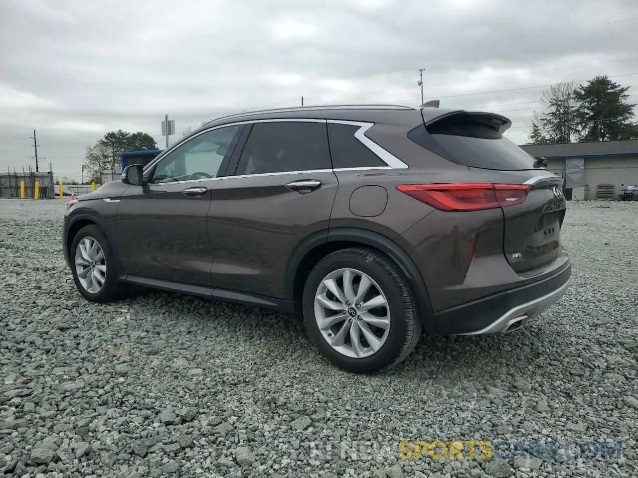 2 Photograph of a damaged car 3PCAJ5M34KF113182 INFINITI QX50 2019