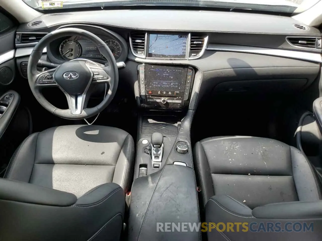 8 Photograph of a damaged car 3PCAJ5M34KF130547 INFINITI QX50 2019