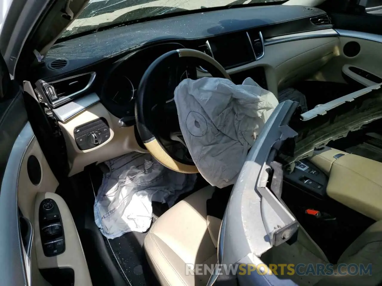 8 Photograph of a damaged car 3PCAJ5M34KF140172 INFINITI QX50 2019
