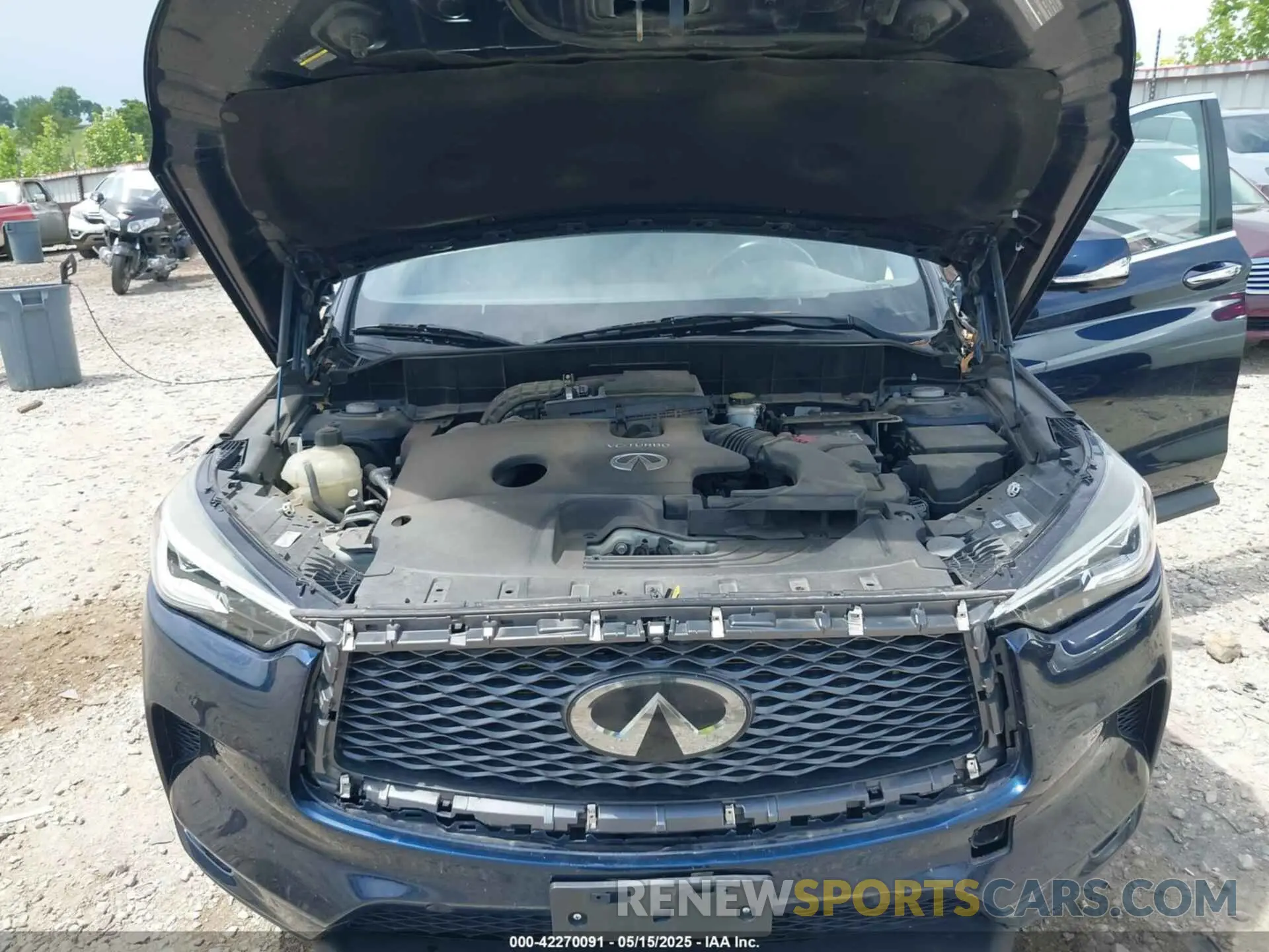 10 Photograph of a damaged car 3PCAJ5M35KF100263 INFINITI QX50 2019