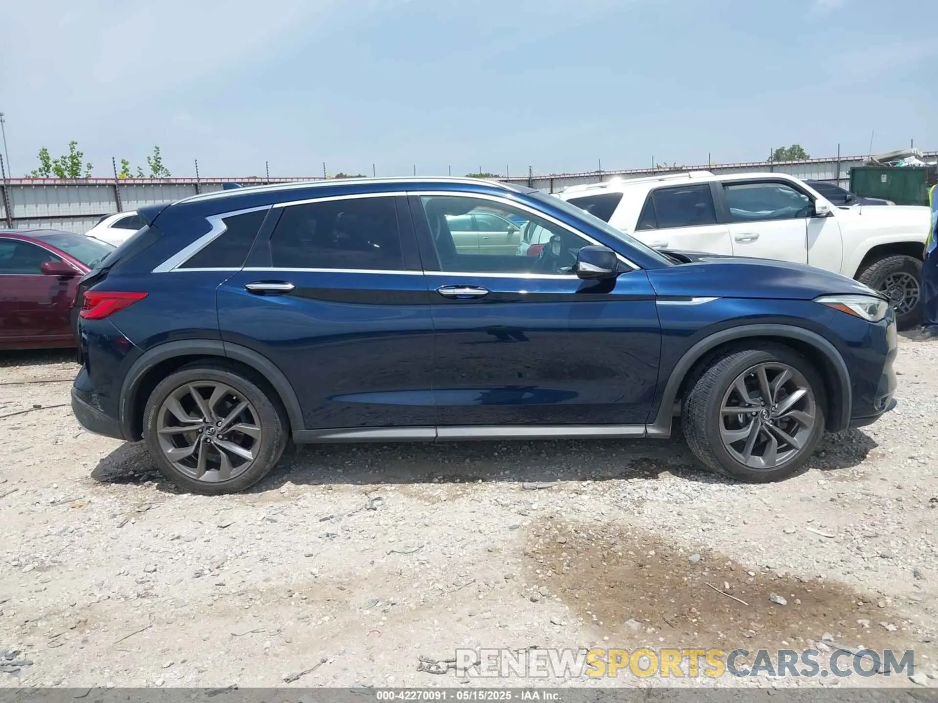 13 Photograph of a damaged car 3PCAJ5M35KF100263 INFINITI QX50 2019