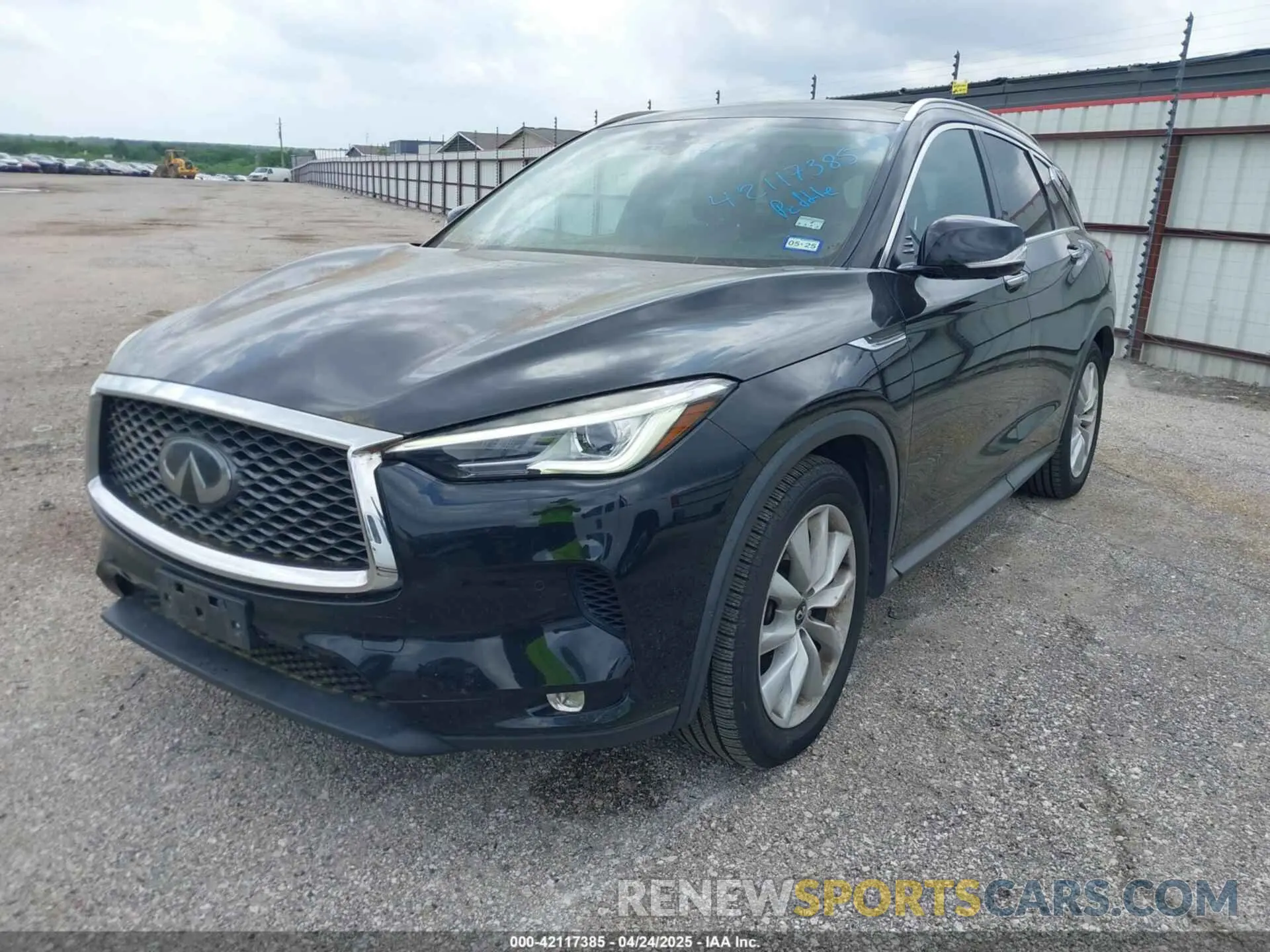 2 Photograph of a damaged car 3PCAJ5M35KF100862 INFINITI QX50 2019