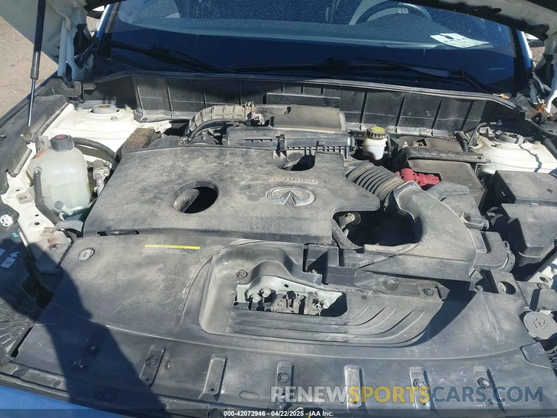 10 Photograph of a damaged car 3PCAJ5M35KF120657 INFINITI QX50 2019