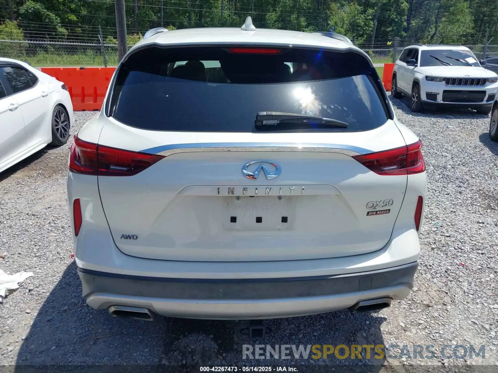 17 Photograph of a damaged car 3PCAJ5M35KF125258 INFINITI QX50 2019