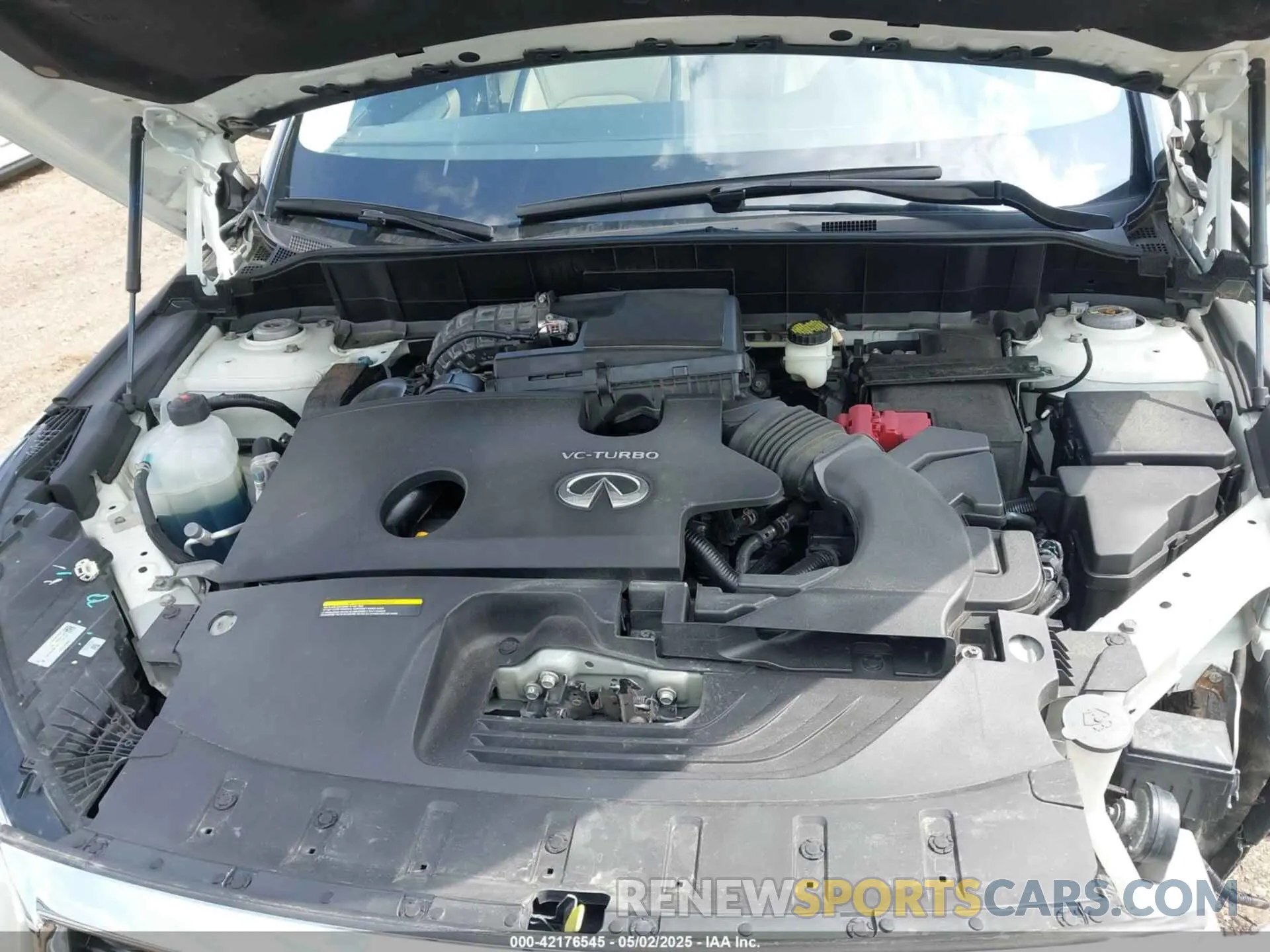 10 Photograph of a damaged car 3PCAJ5M35KF128225 INFINITI QX50 2019