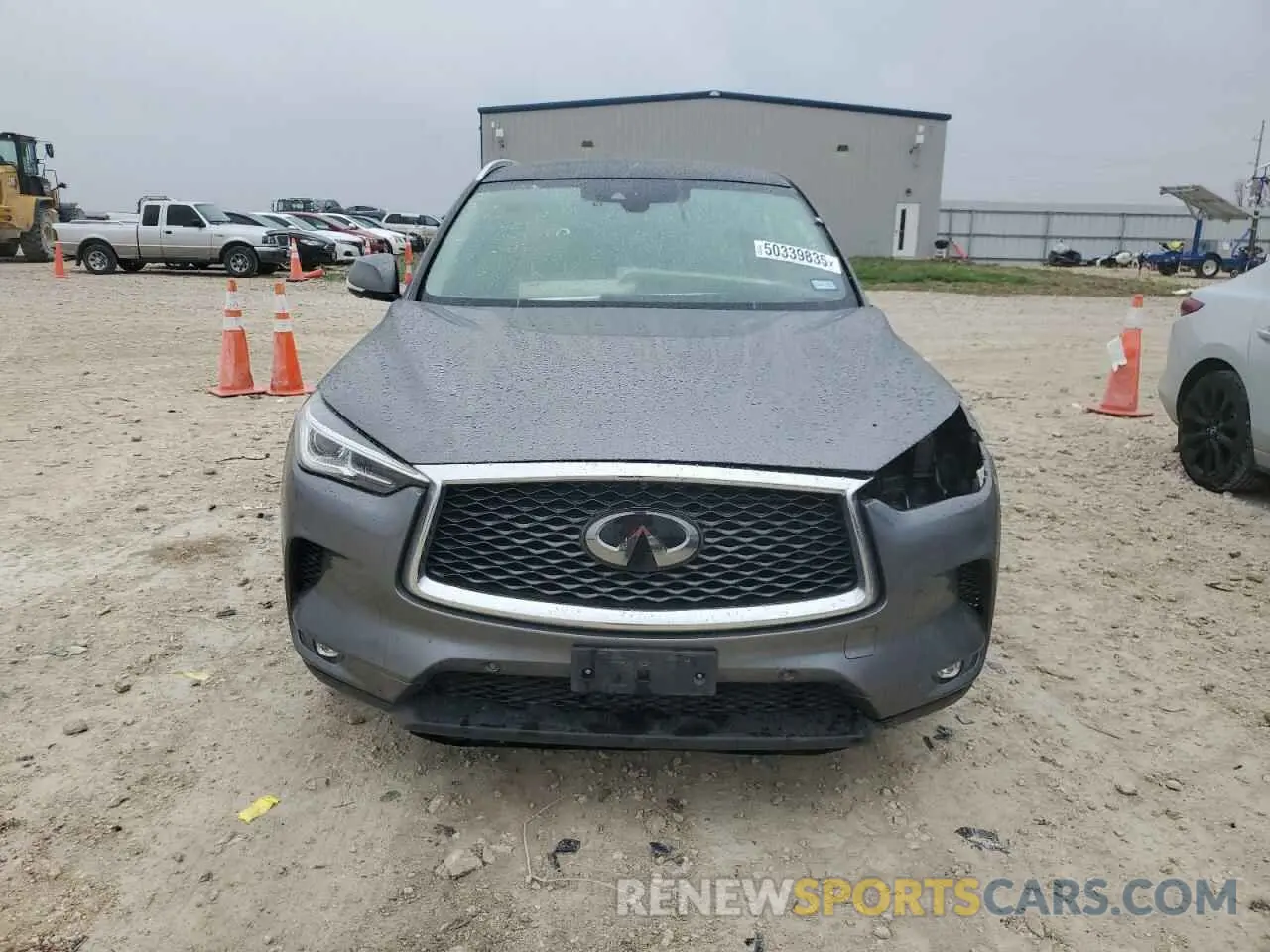 5 Photograph of a damaged car 3PCAJ5M36KF108856 INFINITI QX50 2019