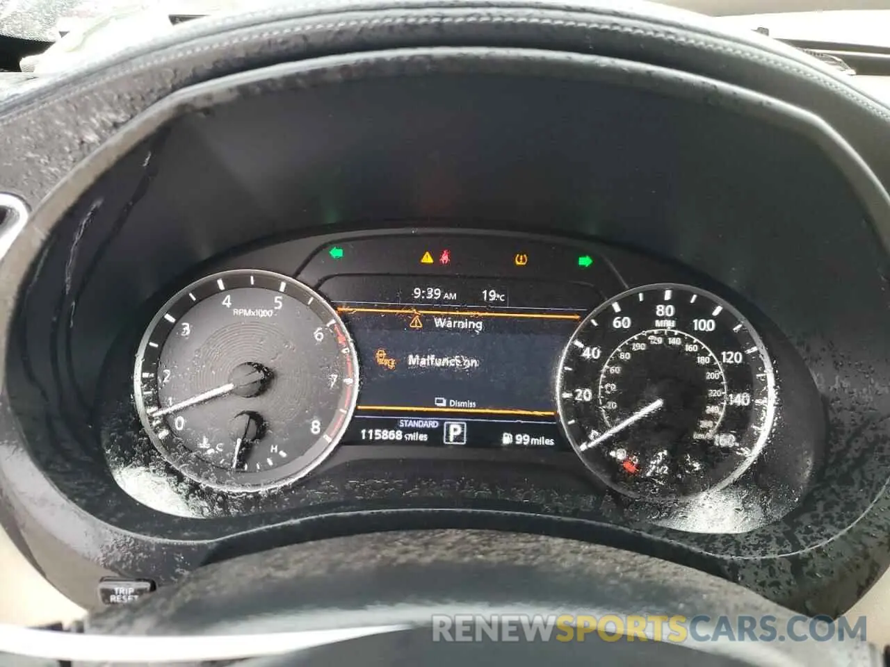 9 Photograph of a damaged car 3PCAJ5M36KF108856 INFINITI QX50 2019