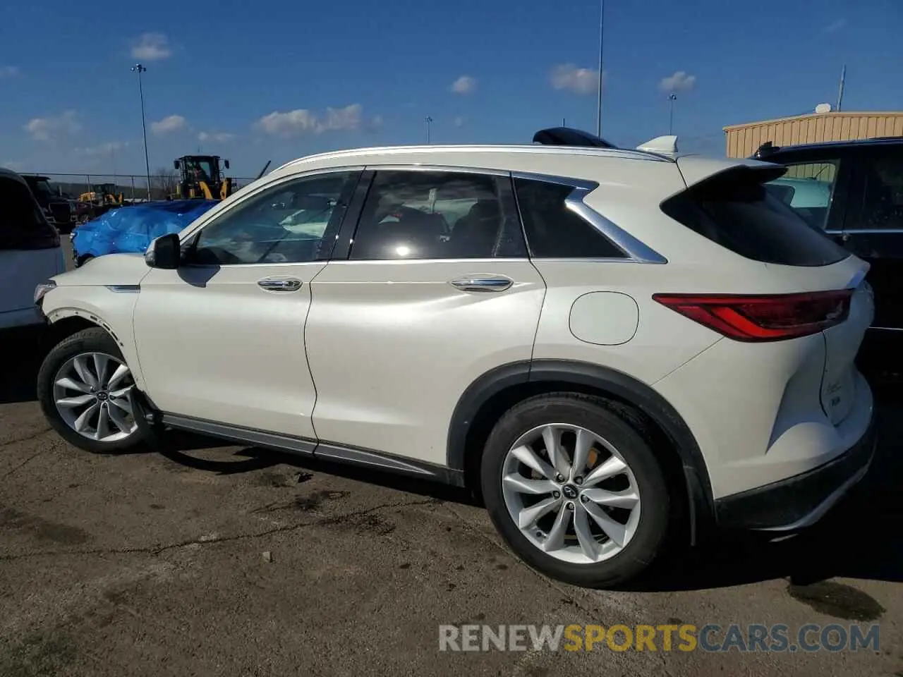 2 Photograph of a damaged car 3PCAJ5M36KF115418 INFINITI QX50 2019