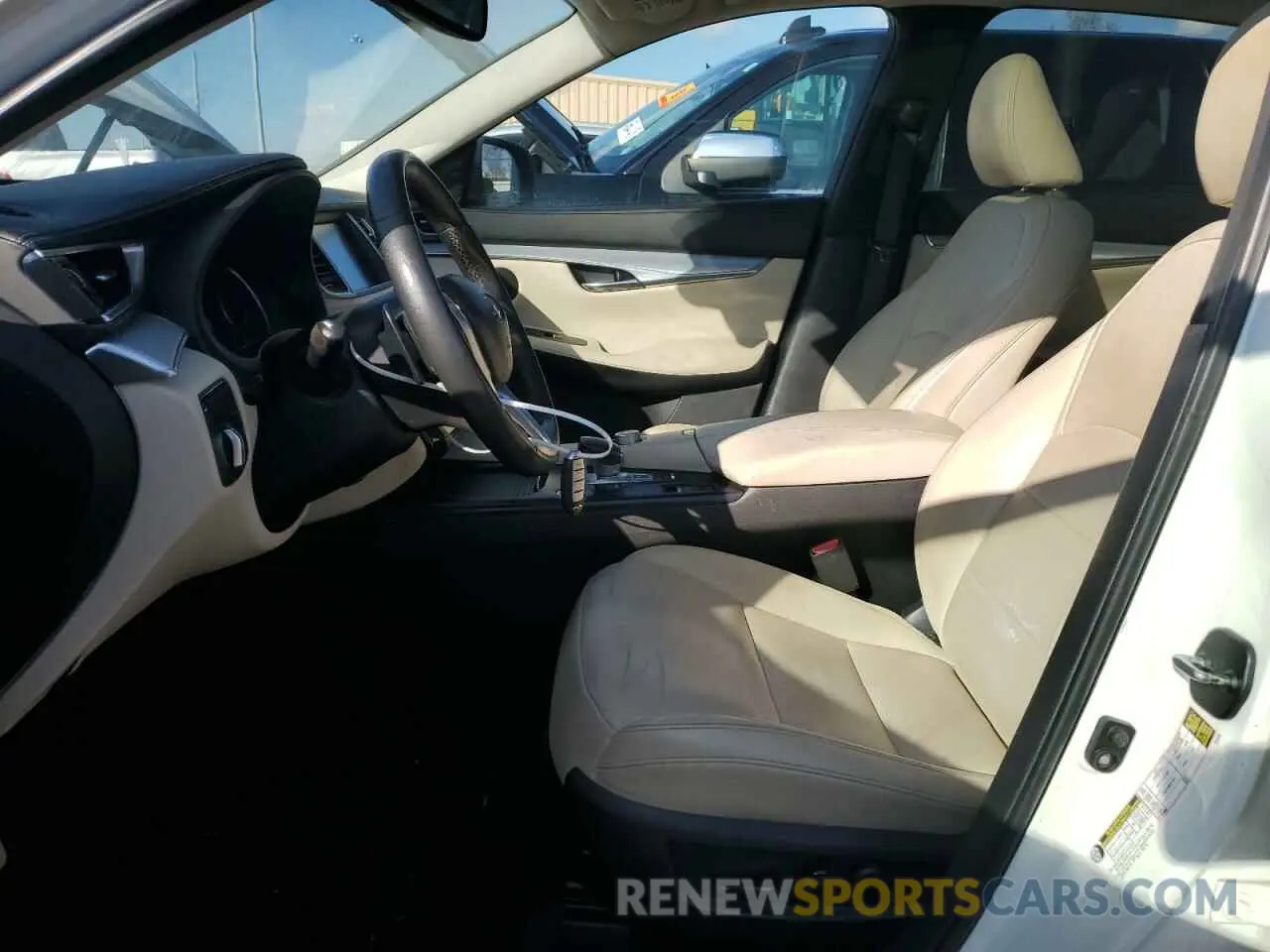 7 Photograph of a damaged car 3PCAJ5M36KF115418 INFINITI QX50 2019