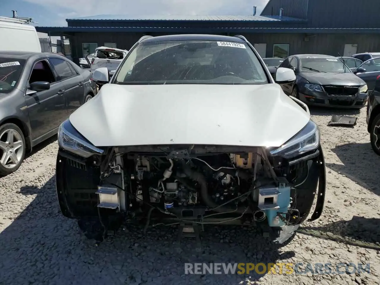 7 Photograph of a damaged car 3PCAJ5M36KF132168 INFINITI QX50 2019