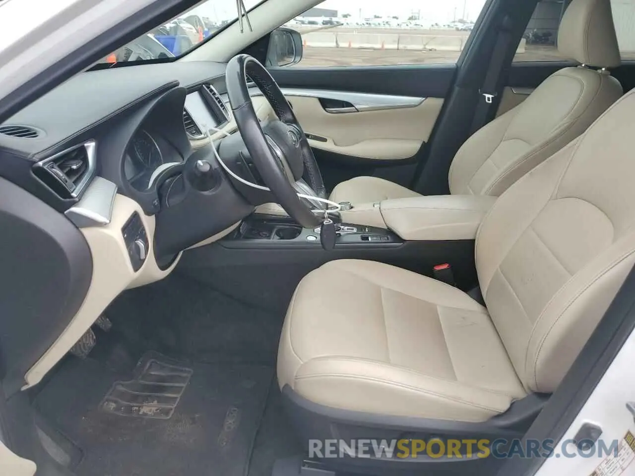 7 Photograph of a damaged car 3PCAJ5M36KF136656 INFINITI QX50 2019