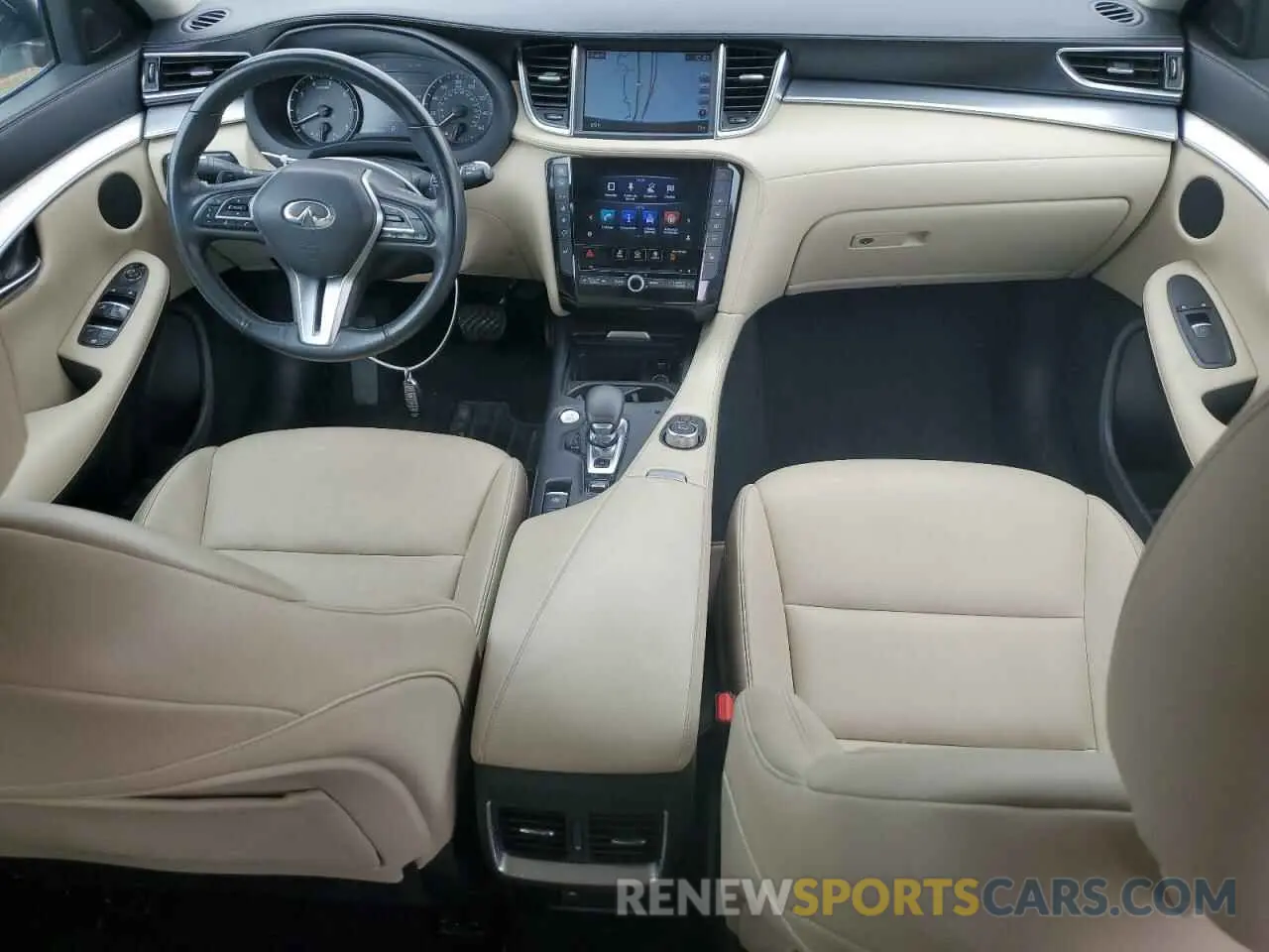8 Photograph of a damaged car 3PCAJ5M36KF136656 INFINITI QX50 2019